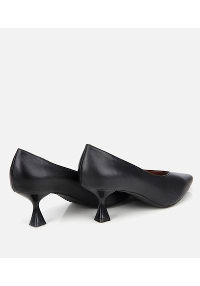 Hotiç Kadın Deri Siyah İnce Topuklu Stiletto 01ayh312590a100 Siyah