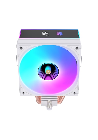 Ng Frost 400w 205w Tdp Argb Fanlı Derece Göstergeli Performans Kule Tipi Cpu Soğutucu Beyaz