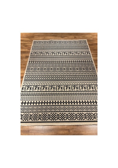 Hattuşa Ht-05 Beyaz Halı Çok Renkli