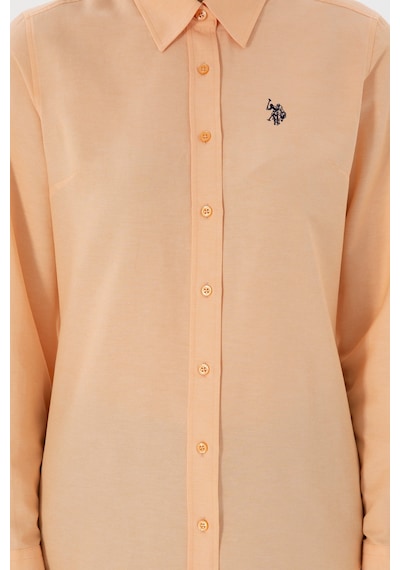 U.s. Polo Assn. Kadın Kavun Gömlek Basic 50307726-vr202 Kavun