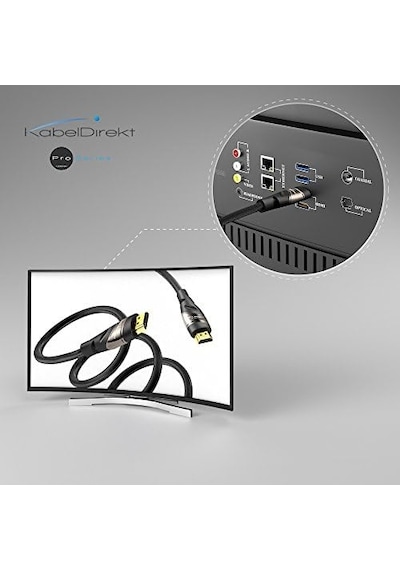 4k Hdmı Kablosu 10m Ethernetli Yüksek Hızlı Hdmı, 4k Ultra Hd, 3d, Full Hd, 1080p, Hdr, Arc, Ps5, Xbox, Hdtv