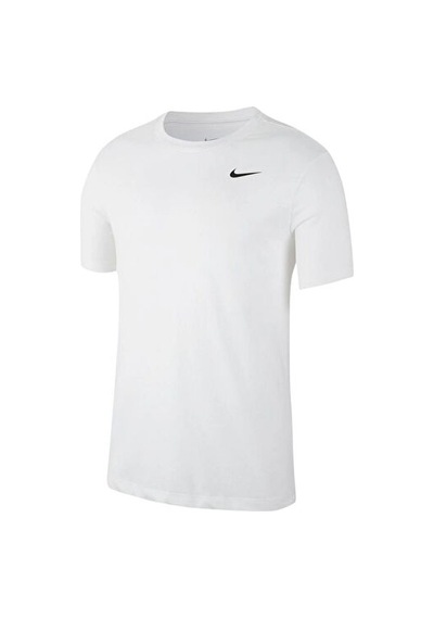 Nike M Nk Df Tee Dfc Crew Solid Erkek Antrenman Tişörtü Ar6029-100 Beyaz Beyaz