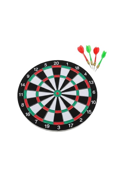 Küçük Boy Dart Seti 4 Ok 5+ Yaş Eğitici Hedef Tahtası