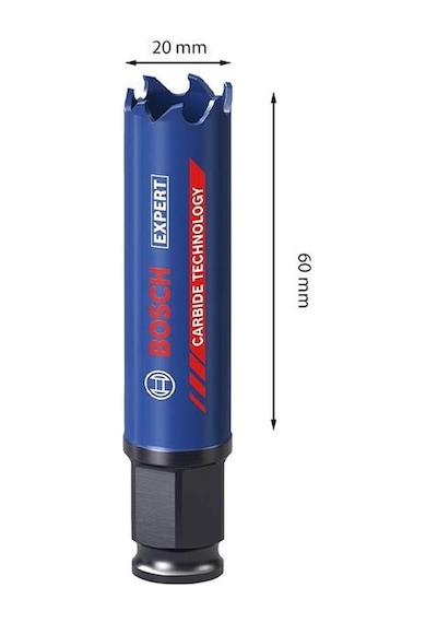 Bosch 20 Mm Expert Sert Malzemeler İçin Panç 2608900419