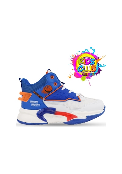 Cool London Unisex Ortopedik Çocuk Basketbol Ayakkabısı Mavi