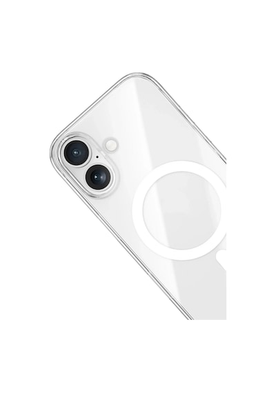 Apple Uyumlu iPhone 16  Animasyonlu Şeffaf Sert Mika Sararmaz Magsafe İnce Fit Kılıf Ultra