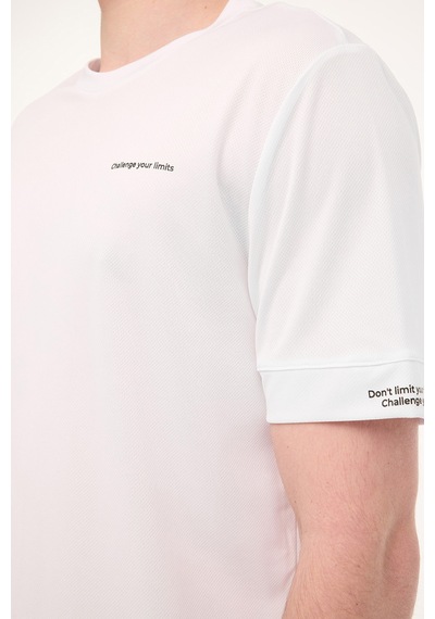 Kinetix Ml Paulx 11atl104 5fx Beyaz Erkek Kısa Kol T-shirt Beyaz