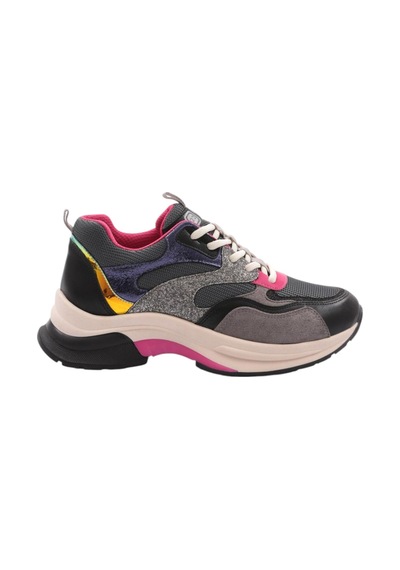 Dgn Bej Kadın Sneaker Ayakkabı Dgn.30162-2027 Siyah