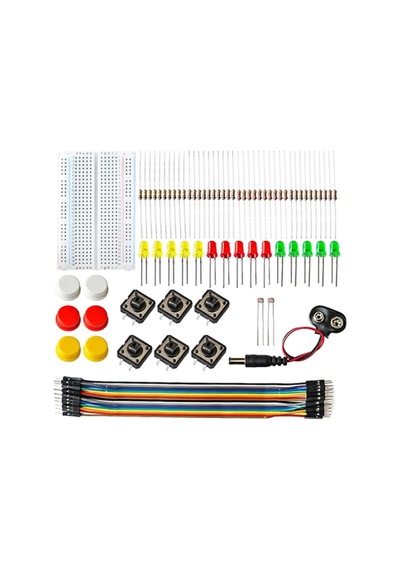 Kutulu Arduino Uno R3 Başlangıç Seti 78 Parça Breadboard Led