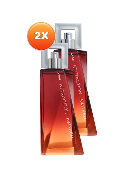 Avon Attraction Awaken Erkek Parfüm EDT 2 x 75 ML