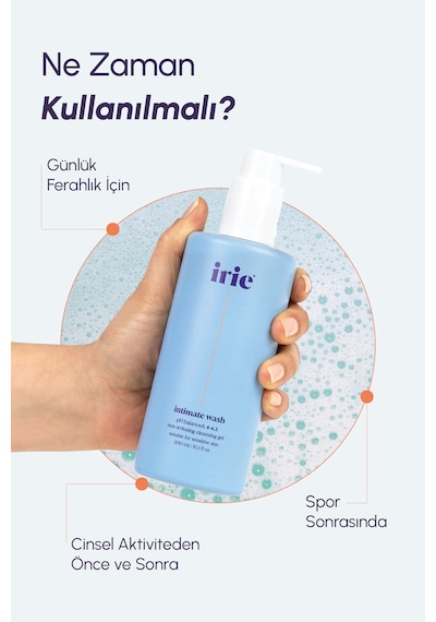 İntim Yıkama Jeli 300ml - Hassas Ciltler İçin Dış Genital Bölge Temizleme