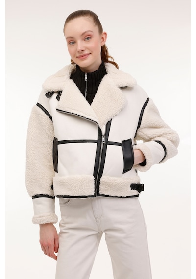 Lumberjack Wl Nancy 6nsed0203 4pr Ekru Kadın Mont 000000000101784288 Bej