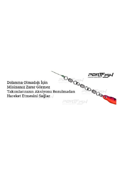 Portfish Bl-1019 Zincir Fırdöndü 3 Lü No:12 - Standart