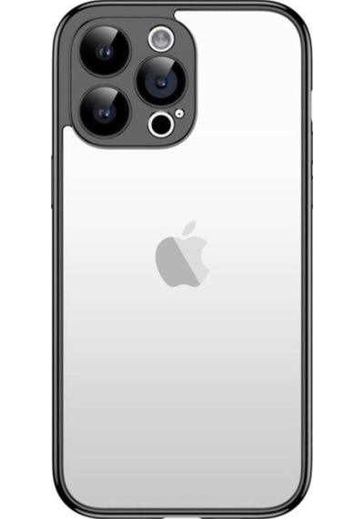 Apple Uyumlu iPhone 15 Pro Kılıf Zore Kamera Korumalı Bontez Bumper Siyah