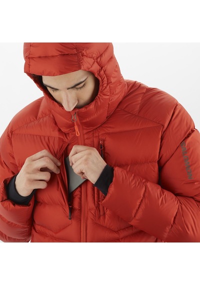 Salomon Elıxır Ultra Down Erkek Outdoor Montu Cherry Tomato Lc2292100 Kırmızı