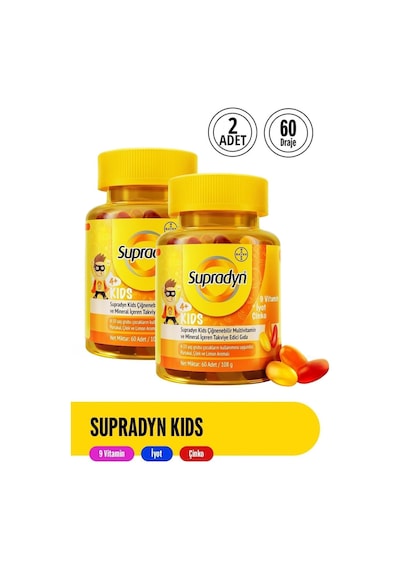 Supradyn Kids 60 Tablet 2 Adet