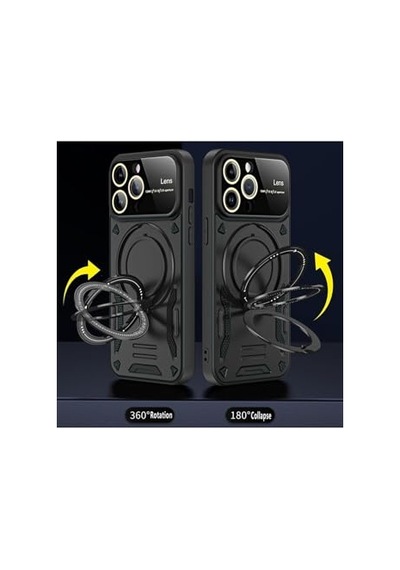 Pro Max Için İle Uyumlu Kılıf Kamera Korumalı Dikey Ve Yatay Standlı 360 Derece Dönebilen Stand Darbelere Karşı Diğer Pro Max Için İle Uyumlu Kılıf Kamera Korumalı Dikey Ve Yatay Standlı 360 Derece Dönebilen Stand Darbelere Karşı Diğer