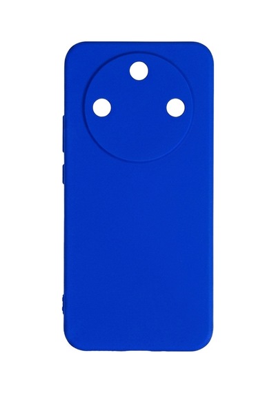 Kilifone - Honor Magic 8 Lite 5g Uyumlu Kılıf Mat Esnek Biye Silikon Kapak - Mavi - T40999