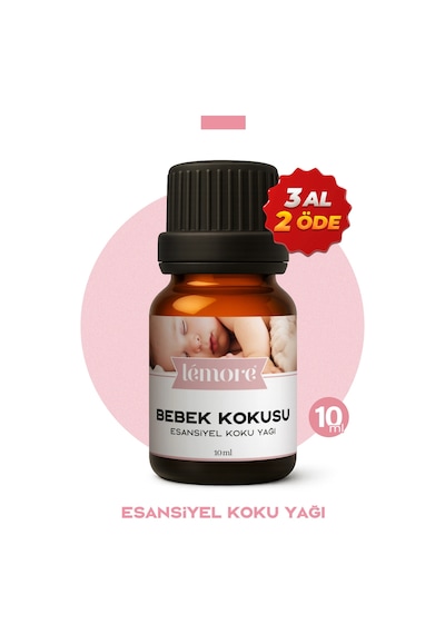 Bebek Kokusu Esansiyel Uçucu Koku Yağı Buhurdanlık Yağı Difüzör Esansı Küre 10ml Bebek Kokusu