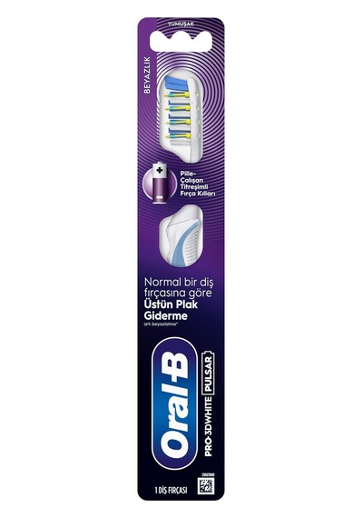 Oral-b Pro-3d White Pulsar Beyazlık Diş Fırçası Yumuşak - 7 Adet Tarı