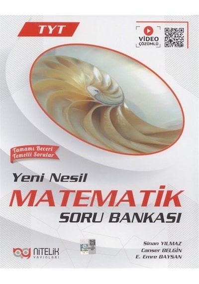 Nitelik Yayınları Tyt Matematik Soru Bankası