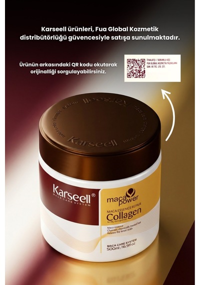 Maca Power Maca Essence Repair Collagen Yıpranmış Saçlar İçin Onarıcı Saç Maskesi 500 Ml - 696933269