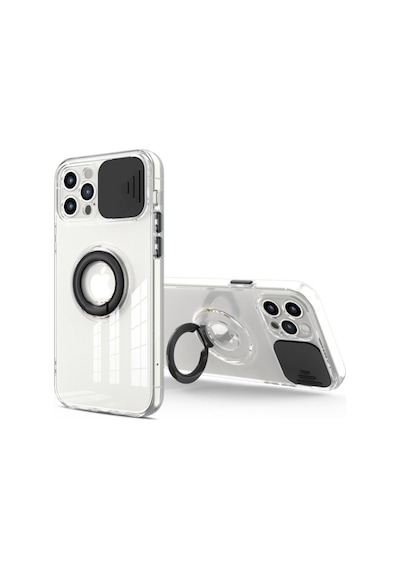 Ally Apple Uyumlu iPhone 11 Pro 5.8Inç Kilif Sürgülü Kamera Lens Korumali Yüz 124794915 - Renk / Siyah