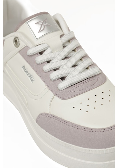 Kinetix Kuja 5pr Beyaz Kadın Sneaker 000000000102022469 Beyaz-mor