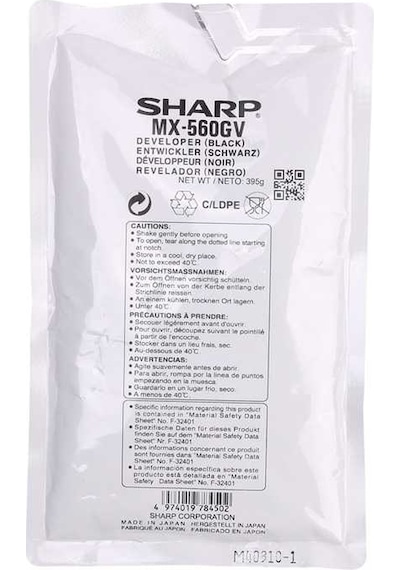 Sharp Mx-560gv Developer