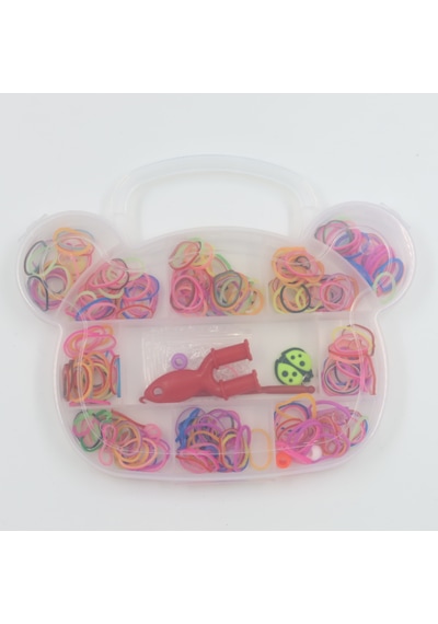 Lastik Bileklik Yapım Seti Kelebek Kutulu 16cm X 19cm