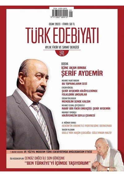 Türk Edebiyatı 591.Sayı Ocak 2023