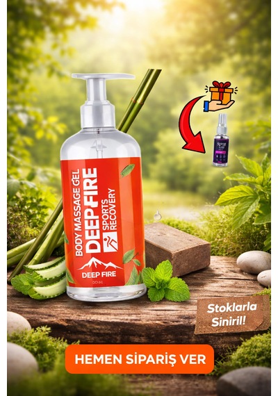 Deep Etkili Isıtıcı Masaj Jeli 100 ML