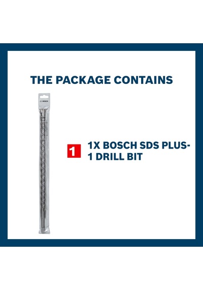 Bosch Sds-plus-1 Kırıcı Delici Matkap Ucu,18 460 Mm, 1 Adet