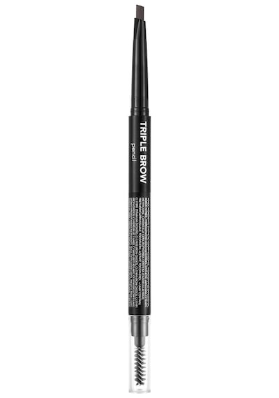 Flormar Triple Brow Kaş Pudrası ve Fırça İçeren Kaş Kalemi 001 Brunette