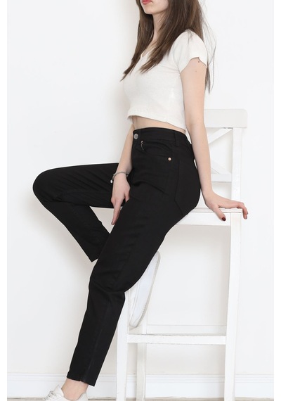 Mokashopin - Boyfriend Kot Pantolon Siyah1 - 18222.1431. 001