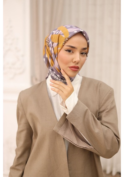 Silk Home Olinda Eşarp 48003-20 Haki Yeşil