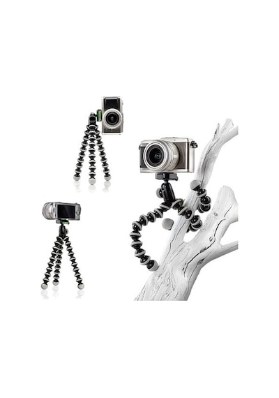 Gopro Uyumlu 26 Cm Gorilla Ahtapot Tripod + Pratik Telefon Tutucu