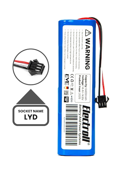 Roidmi Eve / Eve Plus Sdj01rm Uyumlu Batarya 6400mah