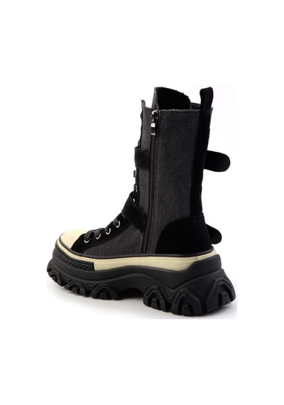 Bambi Siyah Kadın Bot & Bootie K02185039718 Siyah