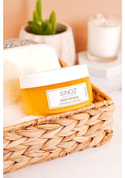 Sinoz Body Scrub Besleyici Nemlendirici Vücut Peelingi 2 x 300 G