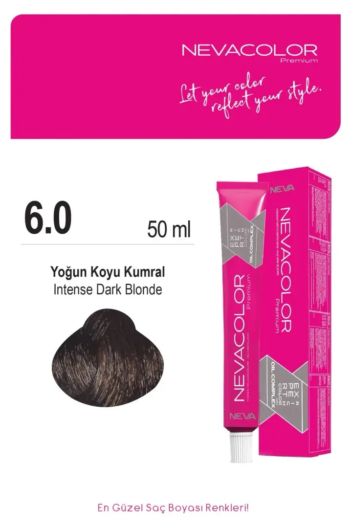 Nevacolor Premium Kalıcı Krem Saç Boyası + Oskidan Hediye X 2 Adet