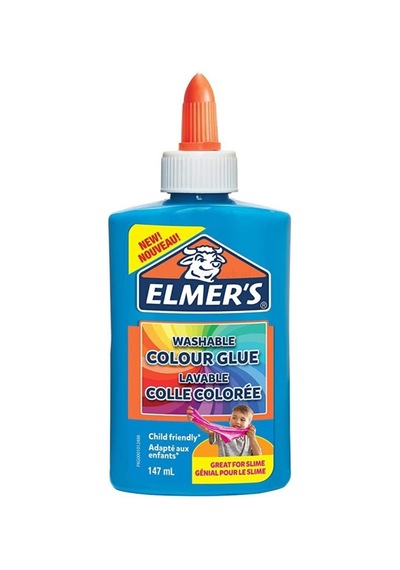 Elmers Mat Renkli Yapıştırıcı Mavi 147 Ml