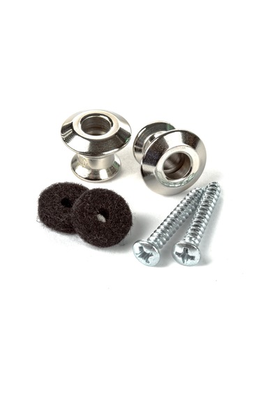 Jim Dunlop 2psks031n Straplok Dual Design Askı Pini 2'li Set Nickel
