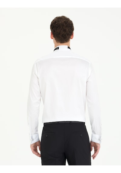 Pierre Cardin Erkek Beyaz Gömlek Smokin 50268197-vr013 Beyaz