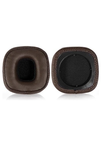 Mrstoys Marshall Major 3 Ve 4 İle Uyumlu Kulaklık Pedi Yastığı Kulaklık Süngeri Minder Kapak Sünger Earpad Kahverengi