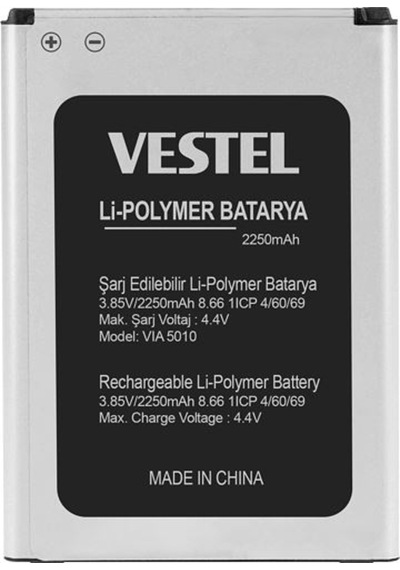 Vestel Uyumlu Venüs V3 5010 Batarya Pil 2250mAh