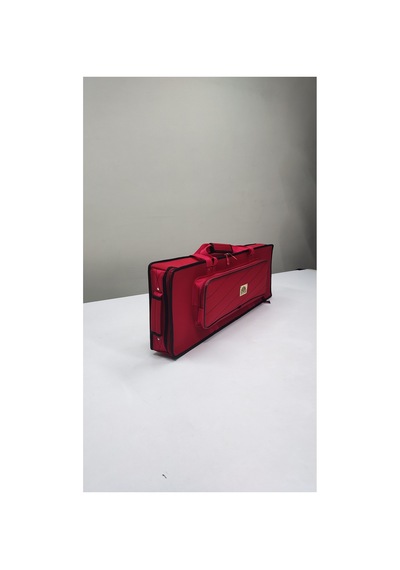 Go:keys Keyboard Org İçin Uyumlu Profesyonel Soft Case Taşıma Çantası-kırmızı