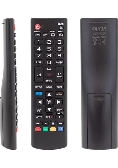 Hey Rm-l1162 Kısa Smart-my Apps Tuşlu Lcd Led Tv Kumandası Akb73715601a 40157 33089