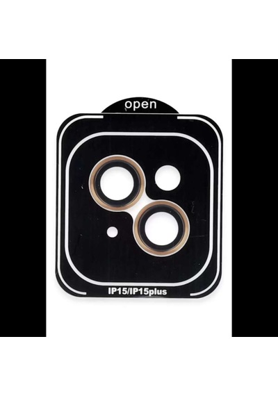 İphone 14 Pvd Metal Kamera Lens - Turuncu Diğer