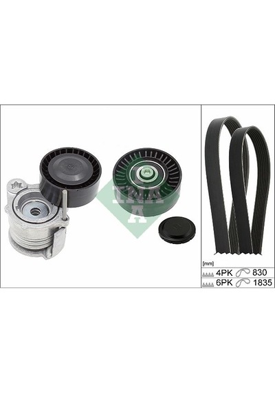 Ina Kanallı Kayıs Setı Bmw M47 N47 E87 E90 E91 Kutuklu 529035910 11287790447 11287790448 11287790450